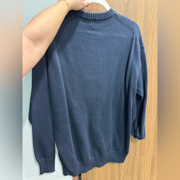 Sunday Best Navy Knit bear sweater - Picture 3 of 3